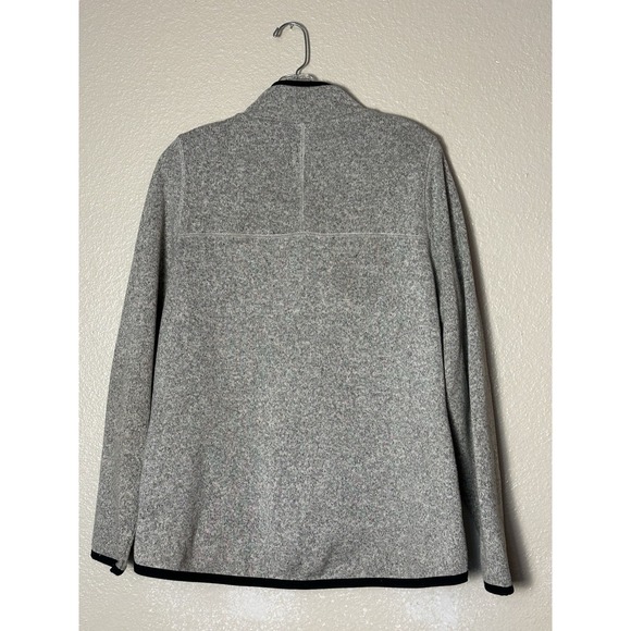 Nike Women's XL Full Zip Grey Jacket Knit Sweater - Picture 4 of 5